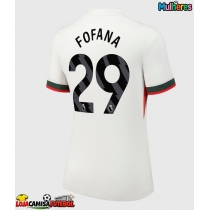 Camisa de Futebol Chelsea Wesley Fofana #29 Equipamento Secundário Mulheres 2025-26 Manga Curta